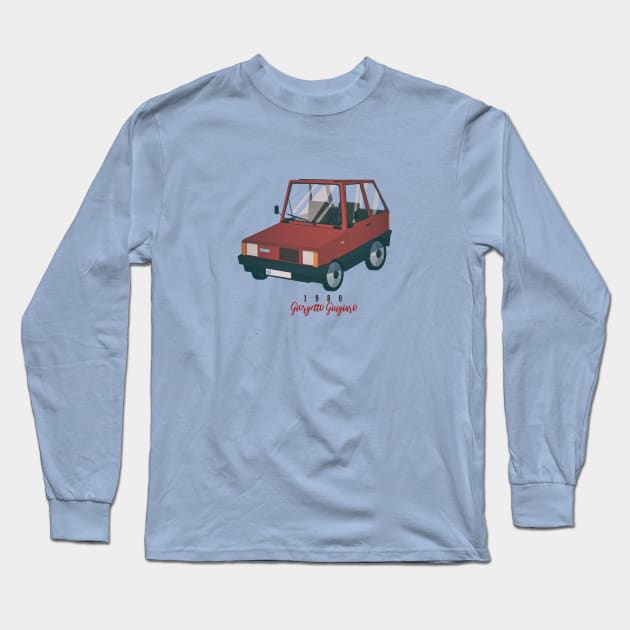 Fiat Panda Long Sleeve T-Shirt by itoalon